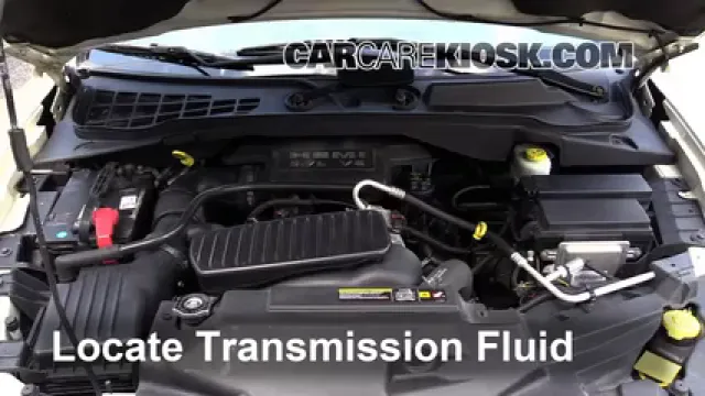 2008 Chrysler Aspen Limited 5.7L V8 Transmission Fluid Check Fluid Level